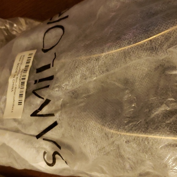 Samilor Quilted Chain Black Slip on Loafers in Black SZ 8 - Picture 13 of 14